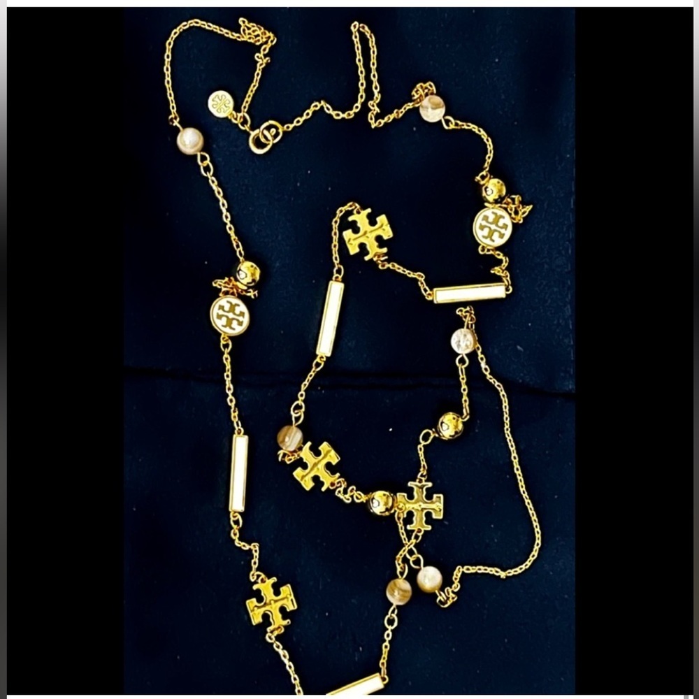 🔥🔥🔥ONE ITEM DEAL OF THE DAY Tory Burch Authentic Necklace Reduced Buy Now & Save - Picture 9 of 11